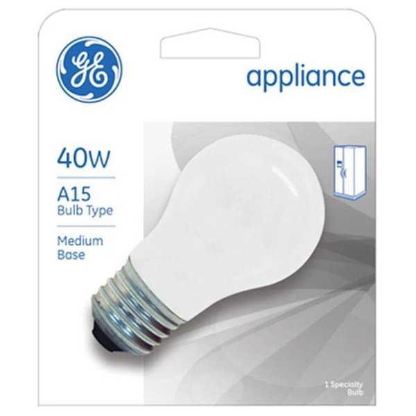 Current GE Lighting 27495 40W Frosted Appliance Bulb - Pack Of 12 299575